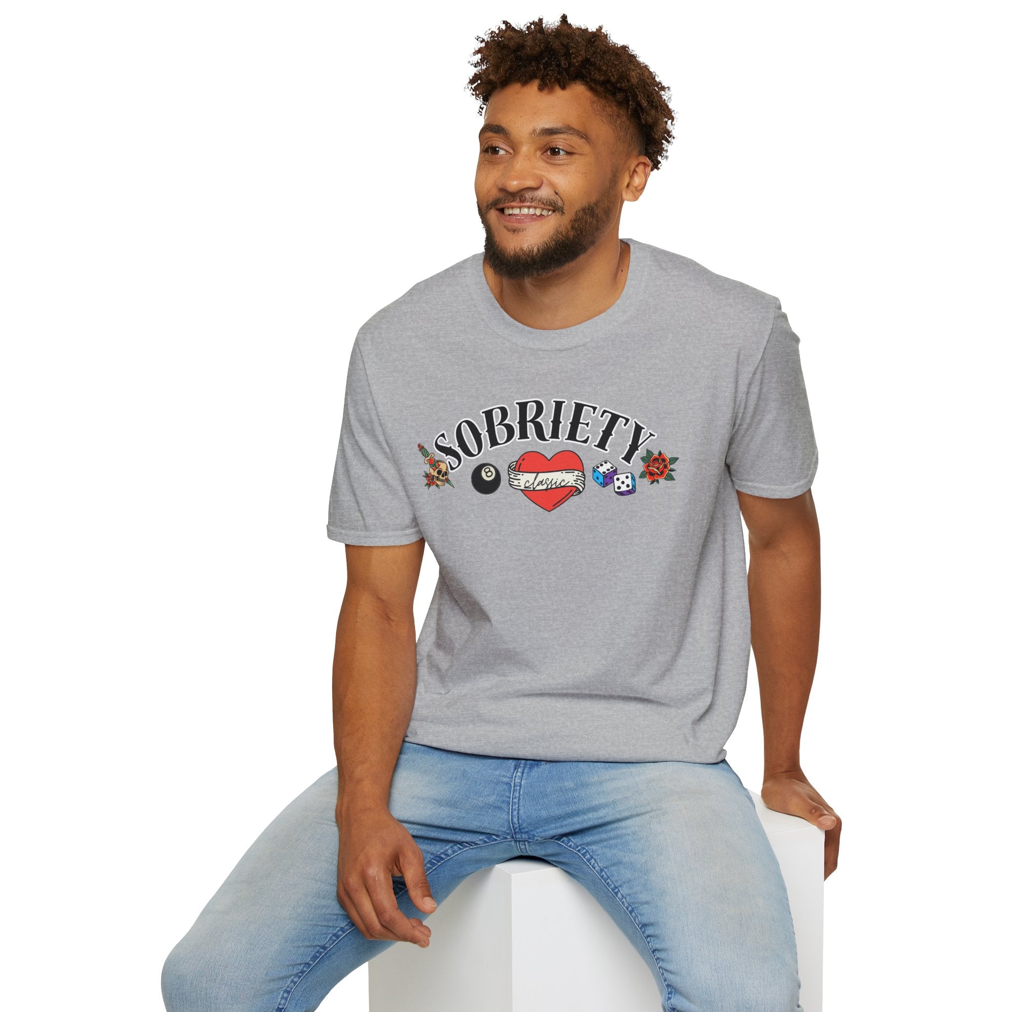 Sobriety Classic™ – Vintage Recovery Luck Tee