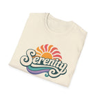 Serenity Retro Recovery Tee – Vintage Sober Lifestyle Shirt