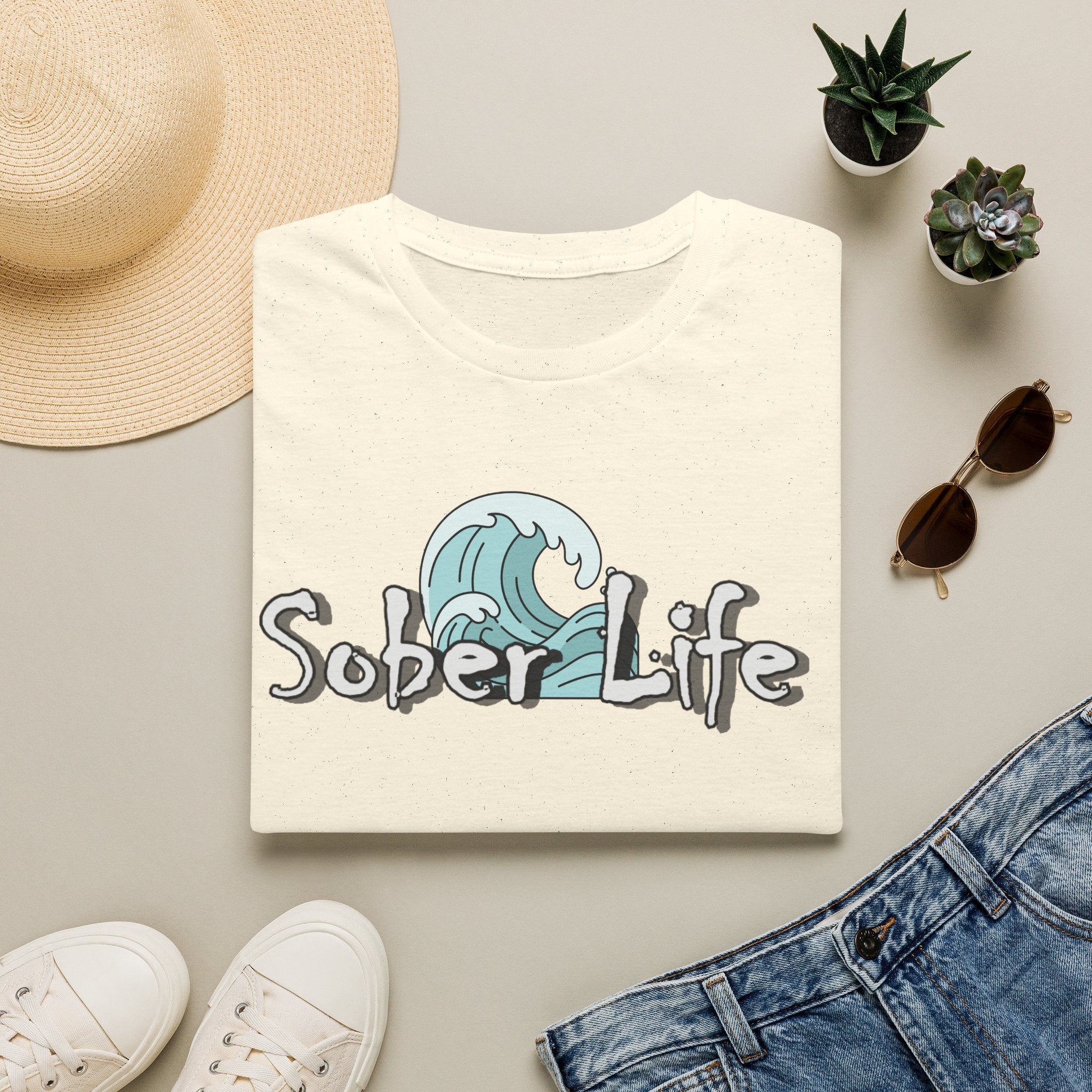 Ride the Sober Wave Tee