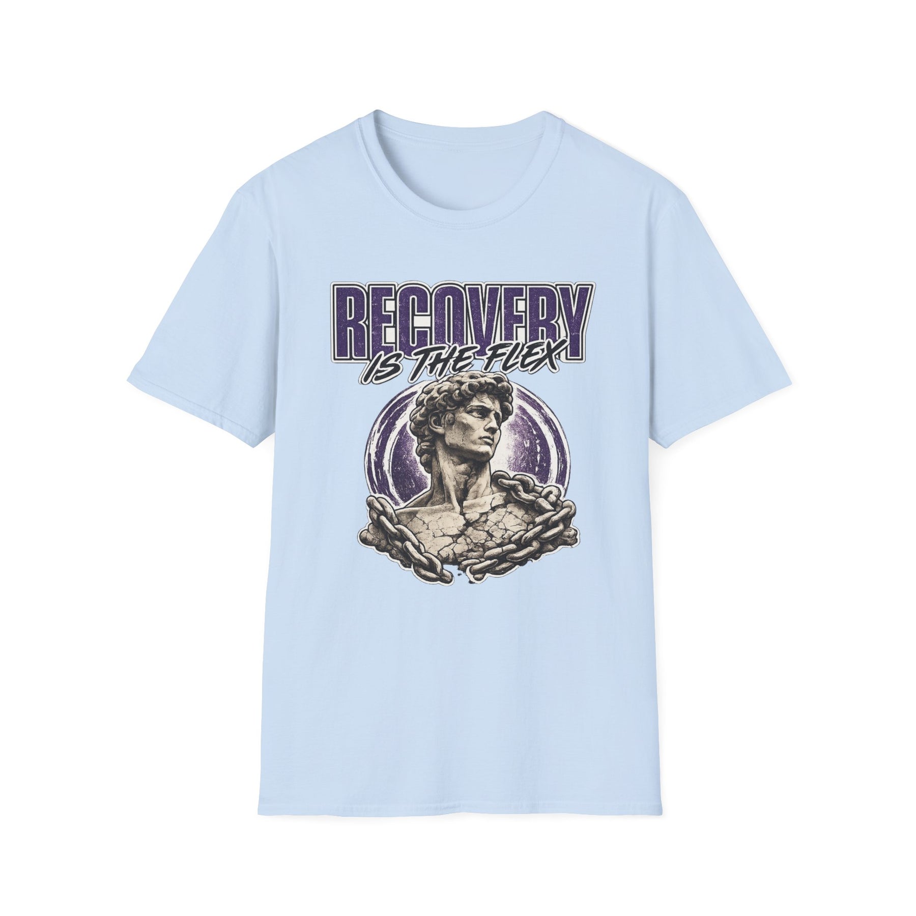 Recovery Is The Flex Chain Breaker Tee – Motivational Recovery Streetwear Shirt – DPR Recovery Tee