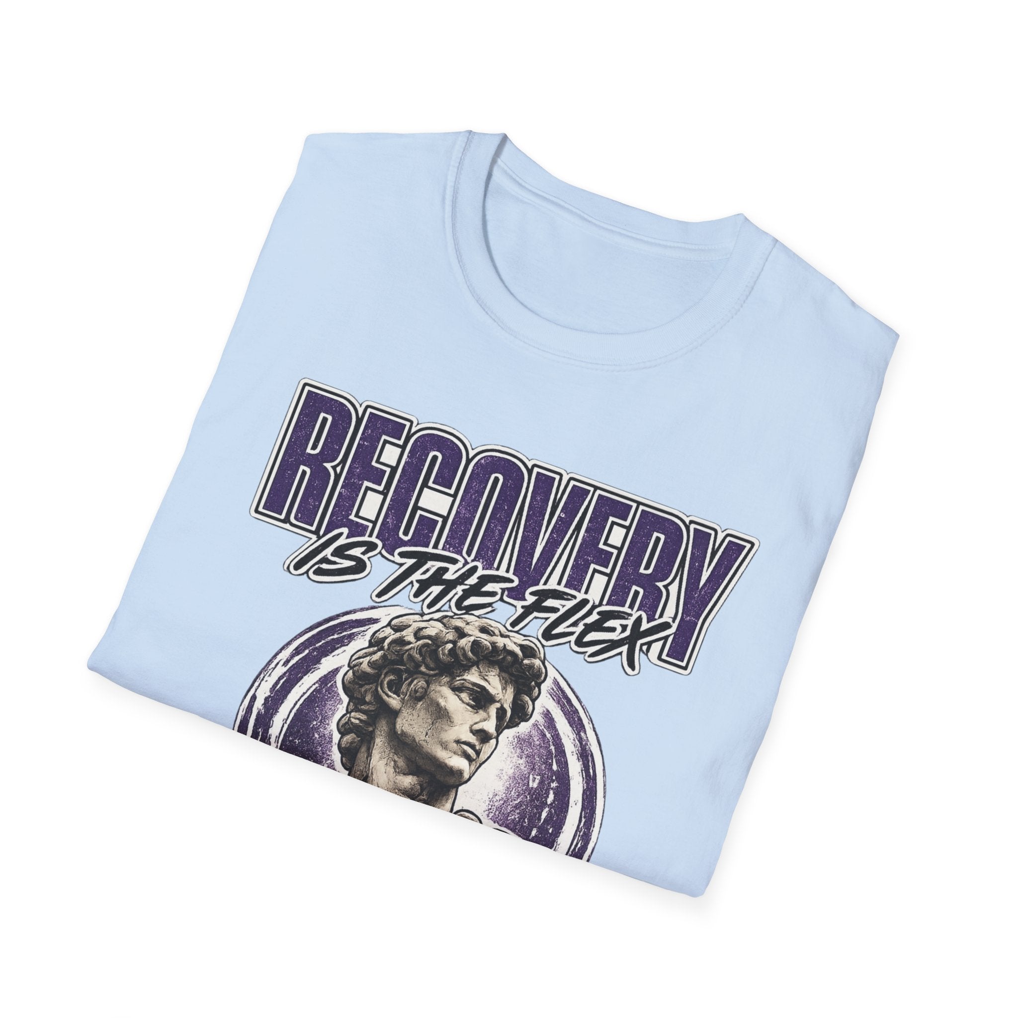Recovery Is The Flex Chain Breaker Tee – Motivational Recovery Streetwear Shirt