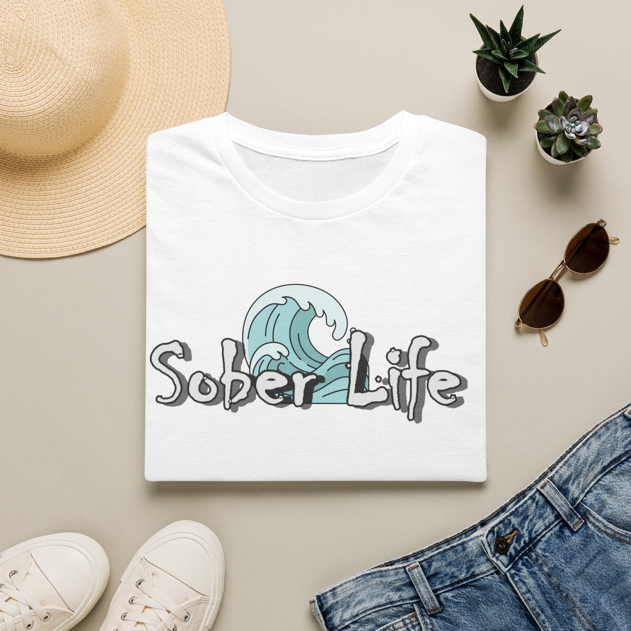 Ride the Sober Wave Tee