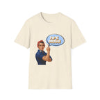 F#K Drugs Rosie Tee – design detail | DPR Recovery Tees
