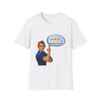 F#K Drugs Rosie Tee – design detail | DPR Recovery Tees