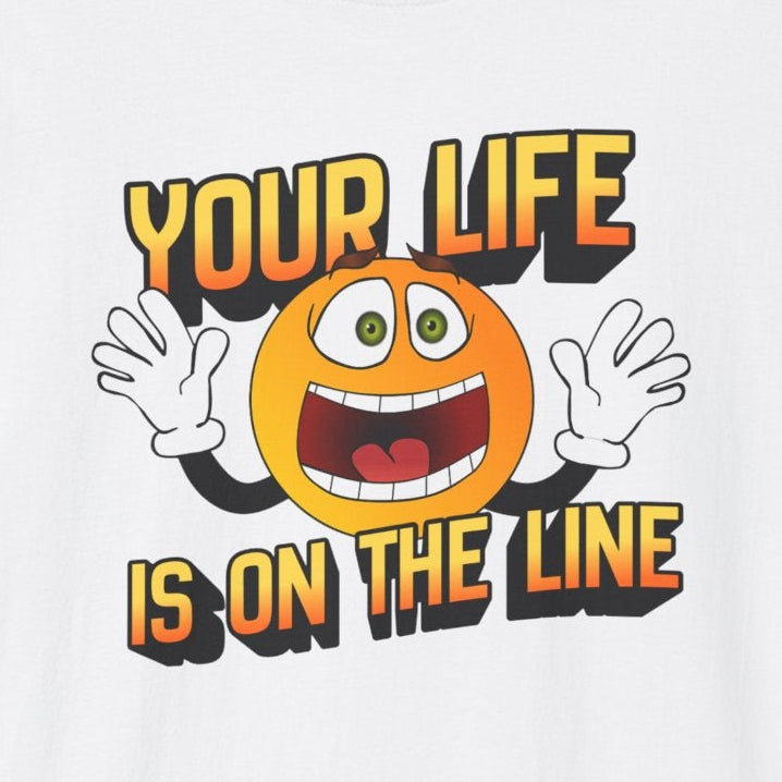“Your Life Is On The Line – DPR Recovery Tee” – DPR Recovery Tee