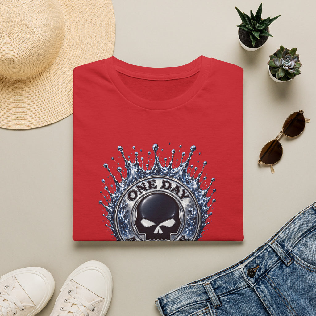 💧 One Day at a Time Liquid Steel Recovery Tee 💧 – DPR Recovery Tee