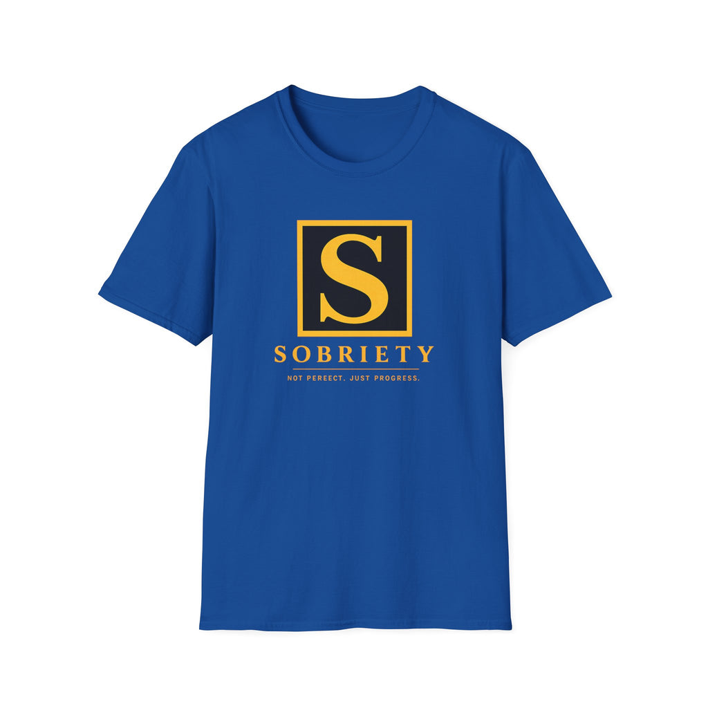 Sobriety – Not Perfect. Just Progress. Tee