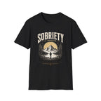 Sobriety Is Freedom – One Day One Choice Tee