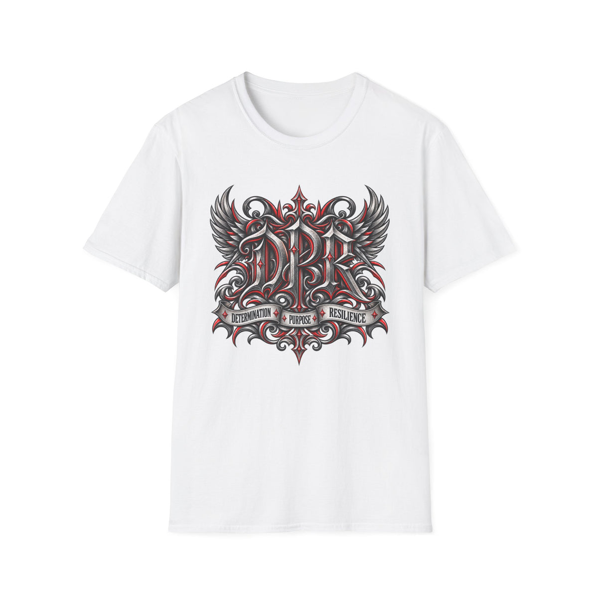 Determination Purpose Resilience T-Shirt – Bold Recovery & Sobriety Tee