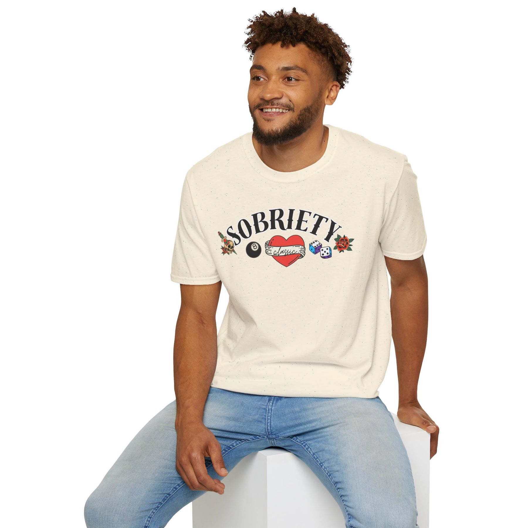 Sobriety Classic™ – Vintage Recovery Luck Tee – DPR Recovery Tee