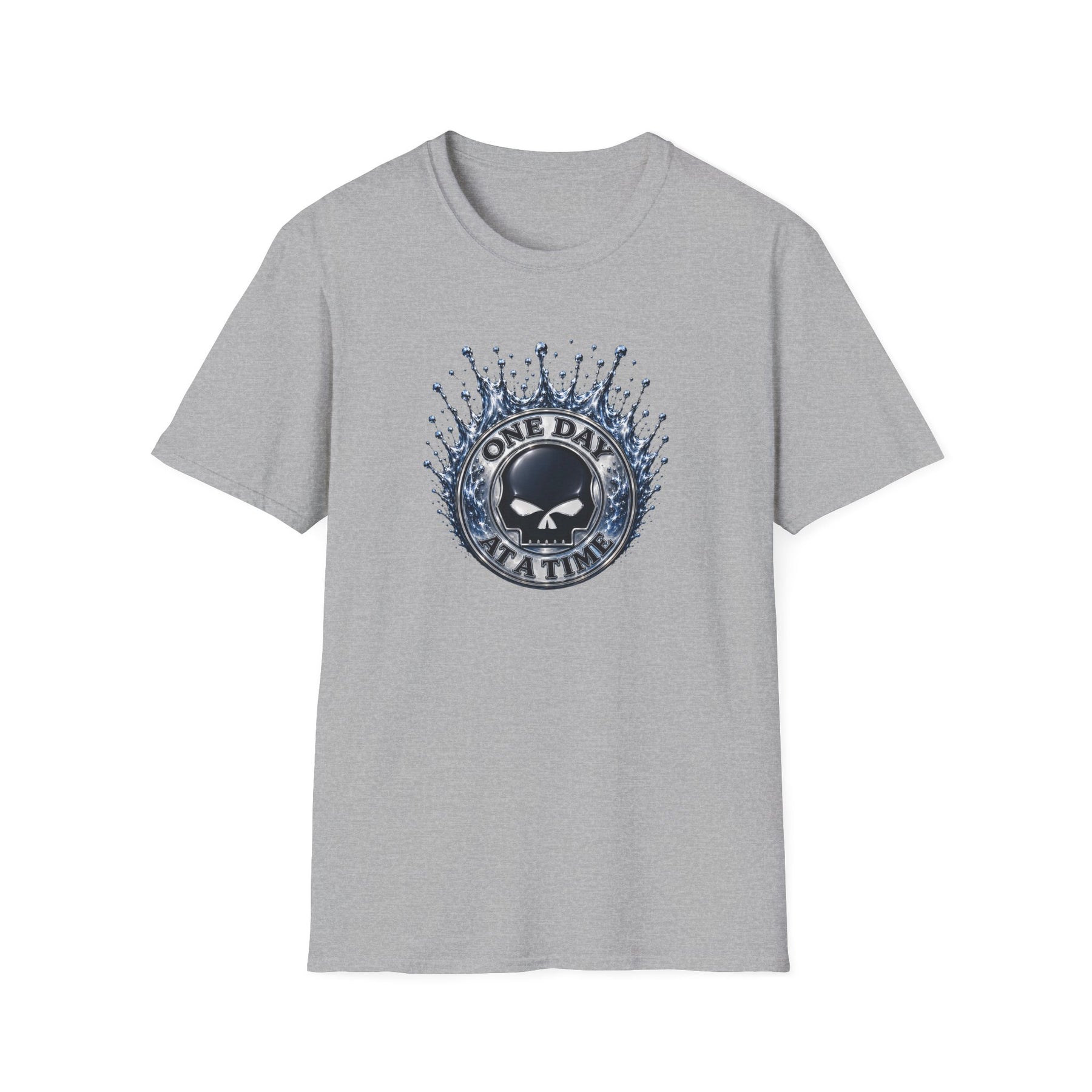 💧 One Day at a Time Liquid Steel Recovery Tee 💧 – DPR Recovery Tee