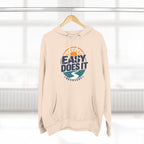 Easy Does It Recovery Hoodie – Vintage Sobriety Shirt | AA Inspirational Recovery Tee