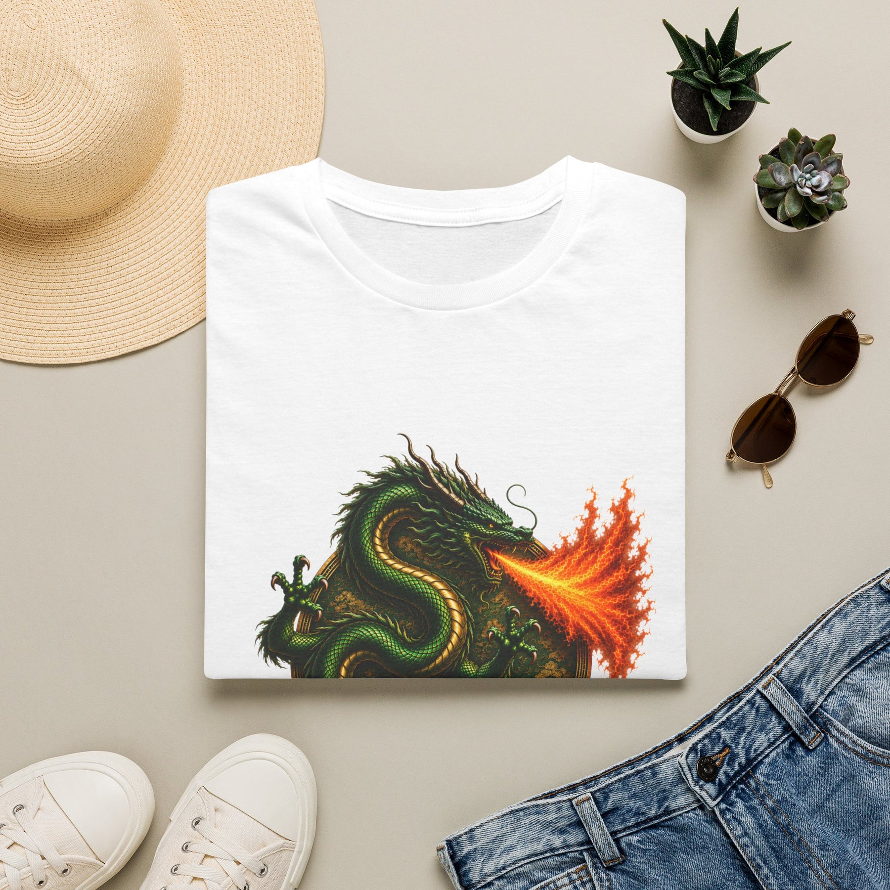 On Fire for My Recovery Dragon Tee
