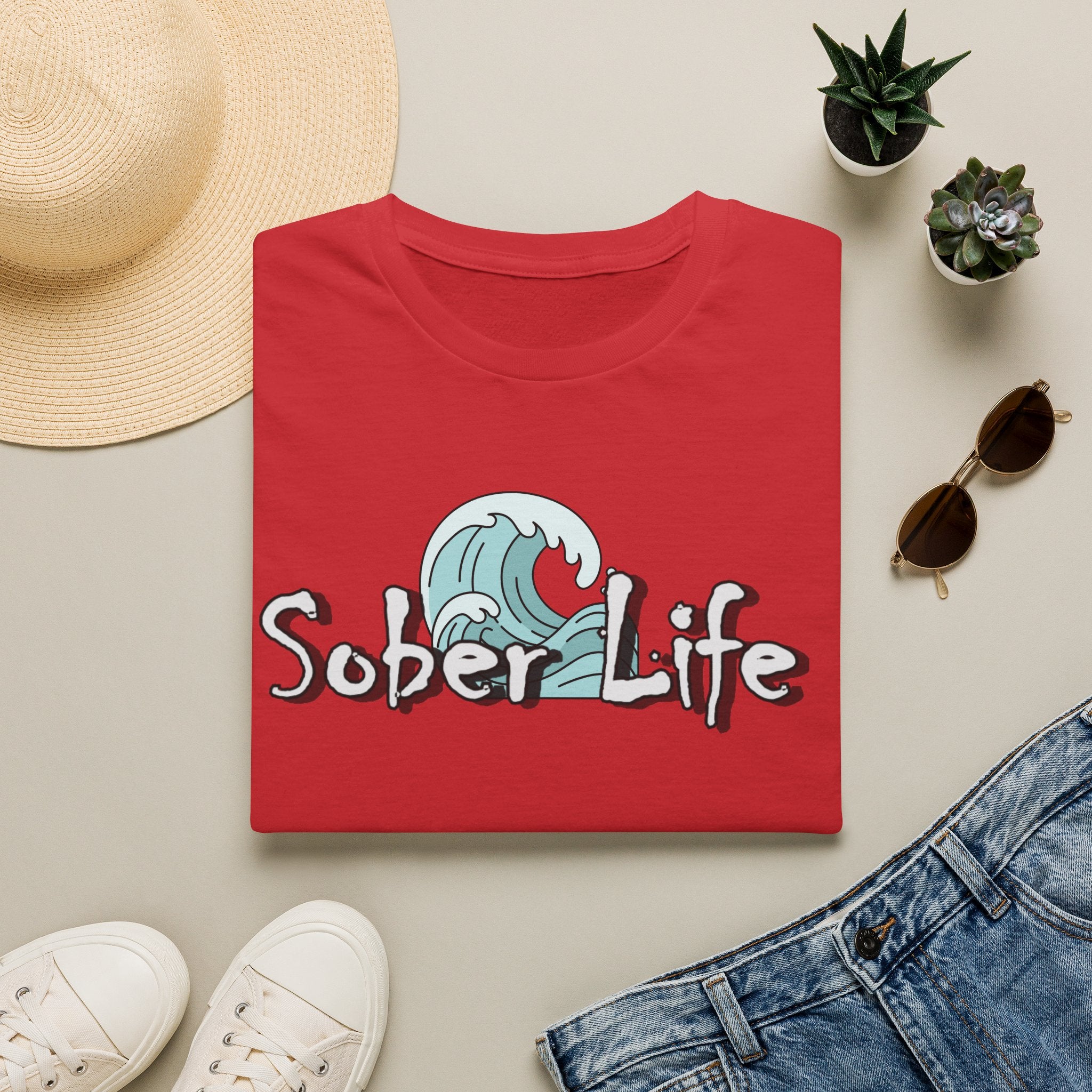 Ride the Sober Wave Tee