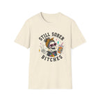 Sober Skull Coffee Tee – design detail | DPR Recovery Tees