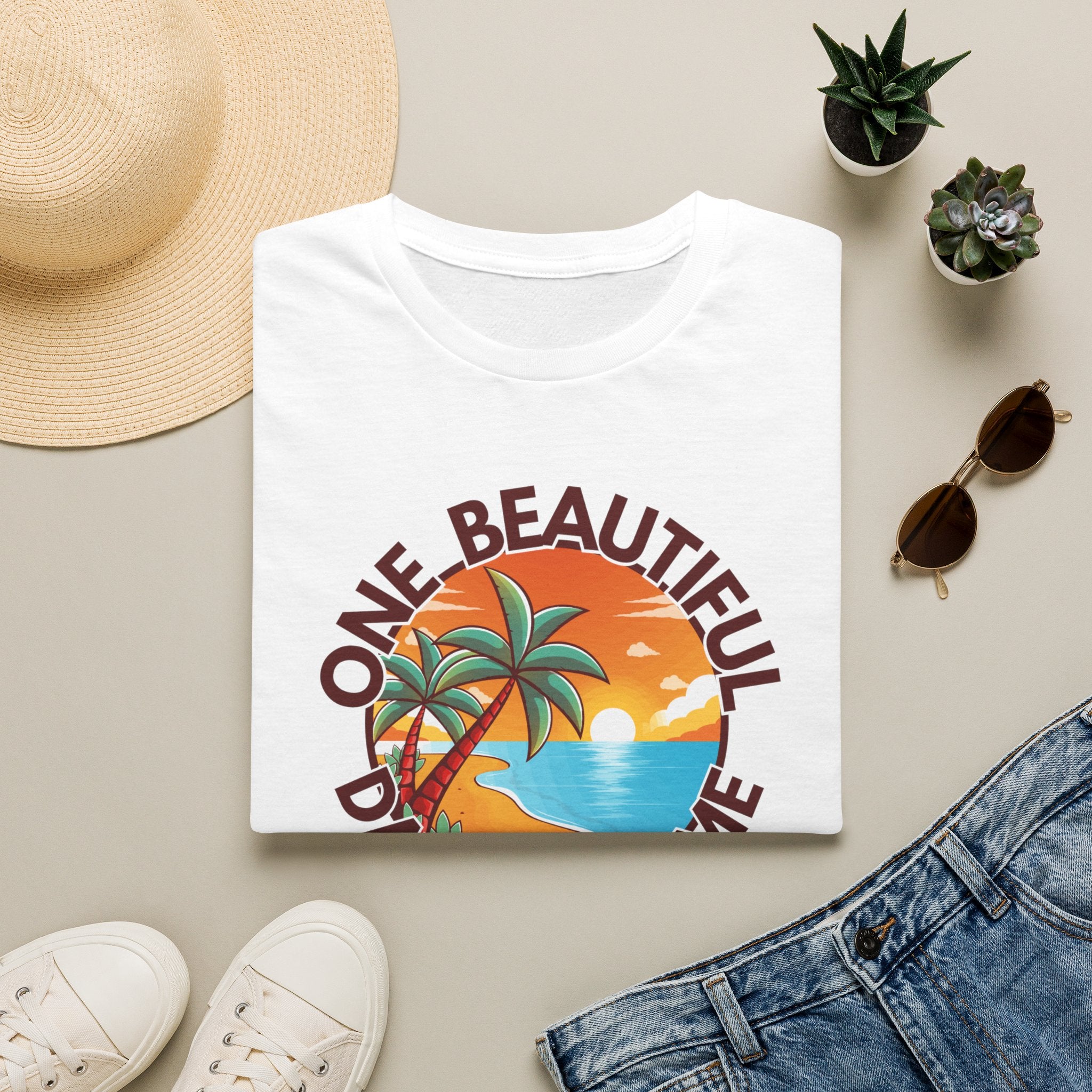 One Beautiful Day at a Time Tee