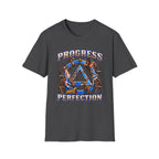 Progress Not Perfection Recovery T-Shirt – Sobriety, Growth & Rebuilding Tee