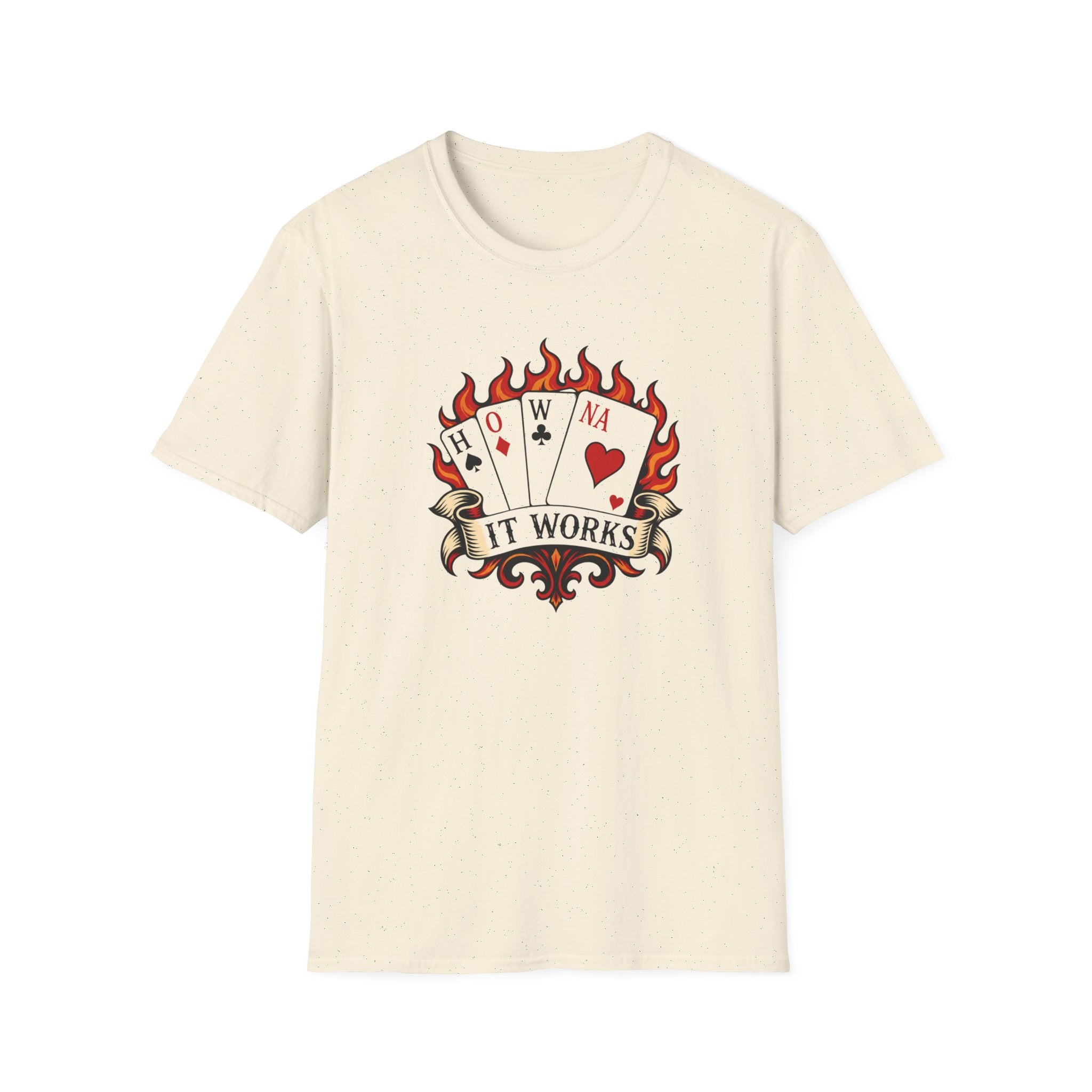It Works NA Recovery T-Shirt | Sobriety, Recovery & One Day at a Time Graphic Tee