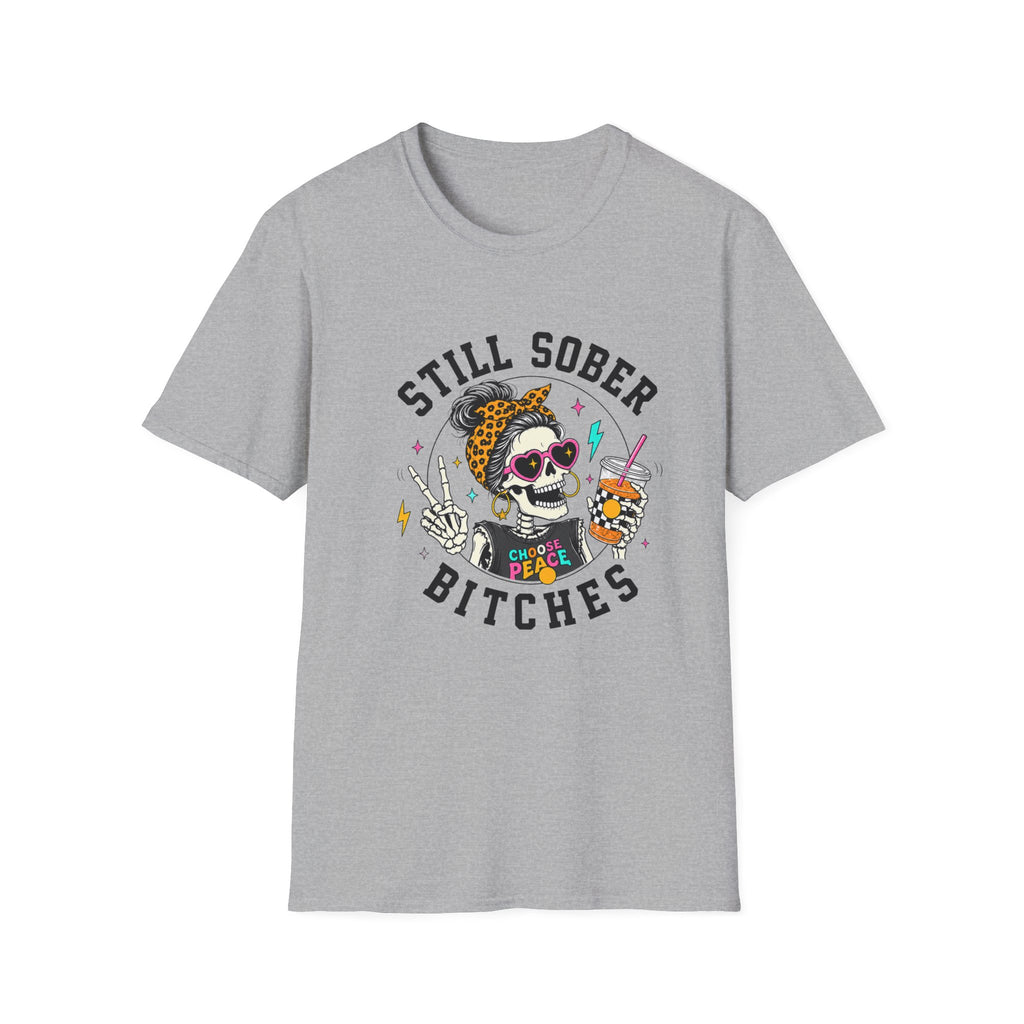 Sober Skull Coffee Tee – design detail | DPR Recovery Tees