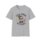 Sober Skull Coffee Tee – design detail | DPR Recovery Tees
