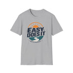 Easy Does It Recovery Tee – Minimalist Sober Lifestyle Shirt