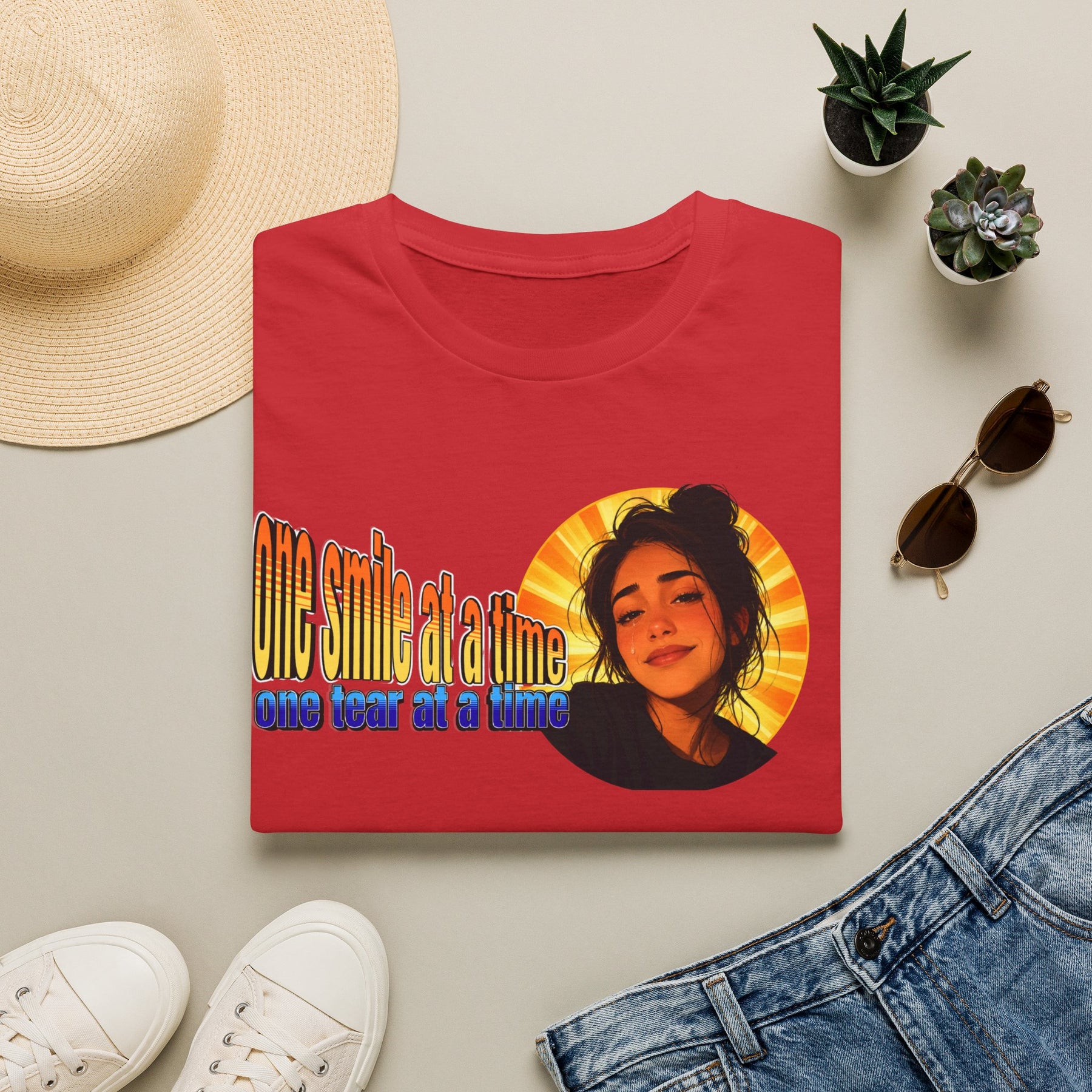 * NEW RELEASE * One Smile at a Time Recovery Tee – DPR Recovery Tee