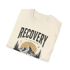 Recovery Is Freedom Tee – Nature Inspired Sober Lifestyle Shirt – DPR Recovery Tee
