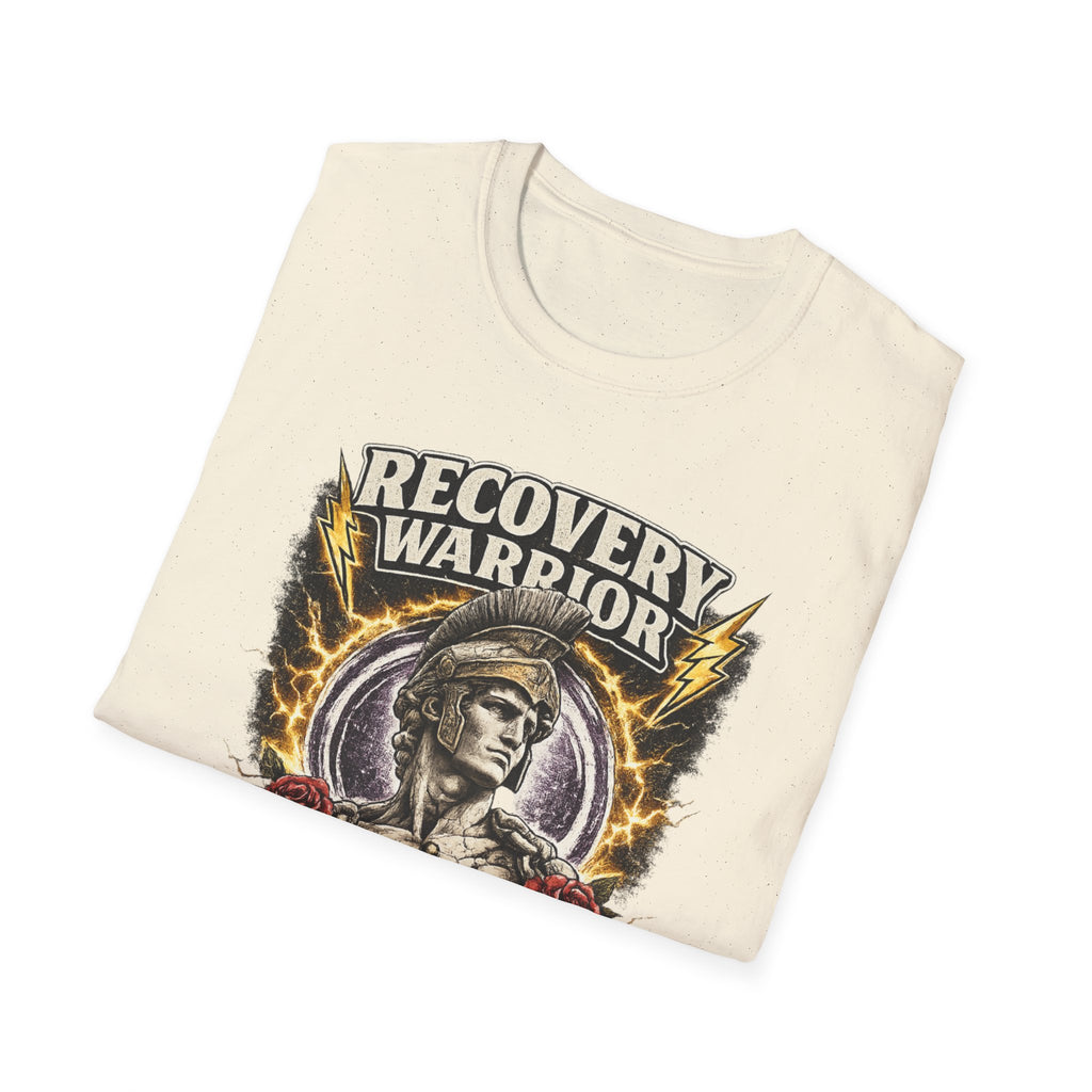 Recovery Warrior Tee – Motivational Sober Streetwear Shirt – DPR Recovery Tee