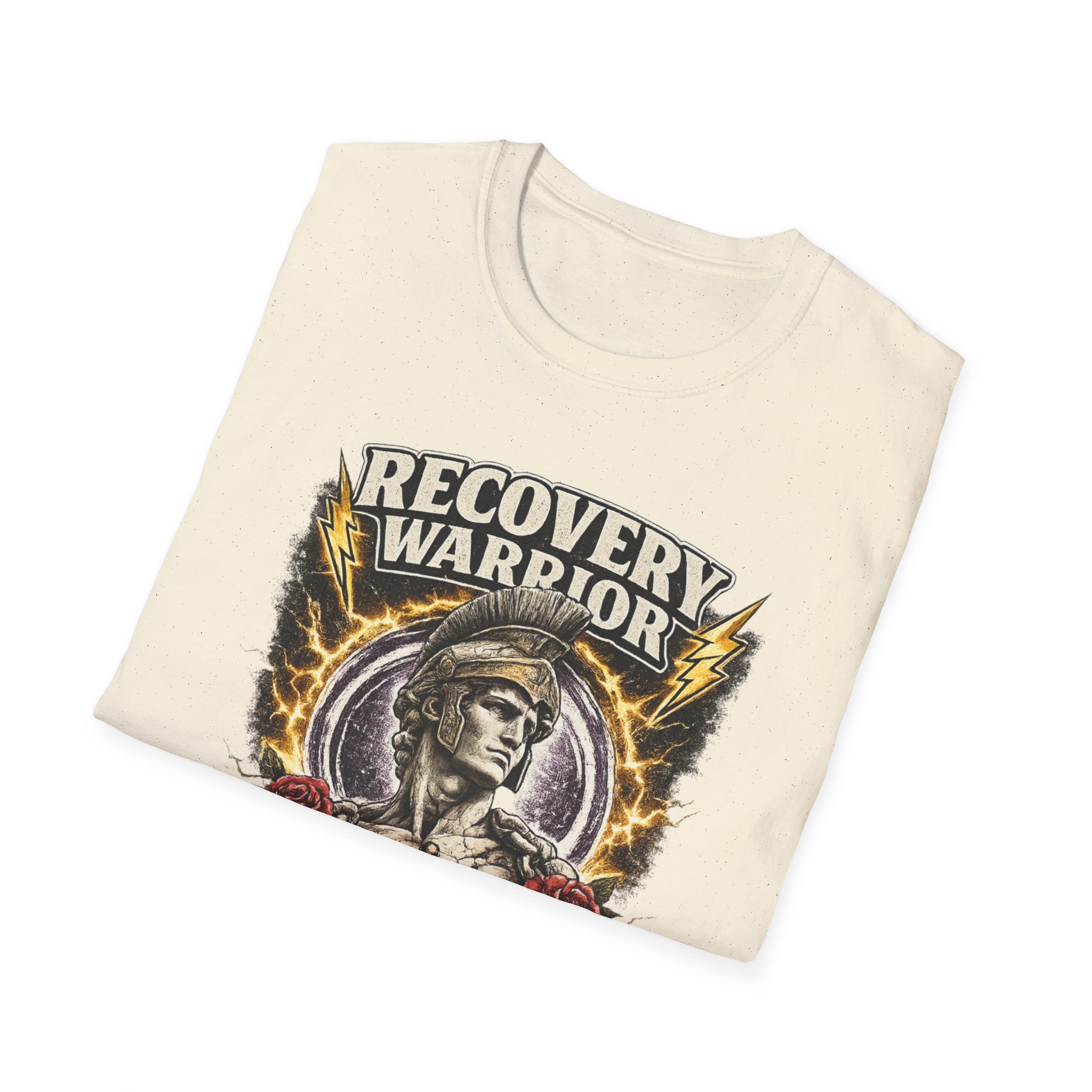Recovery Warrior Tee – Motivational Sober Streetwear Shirt