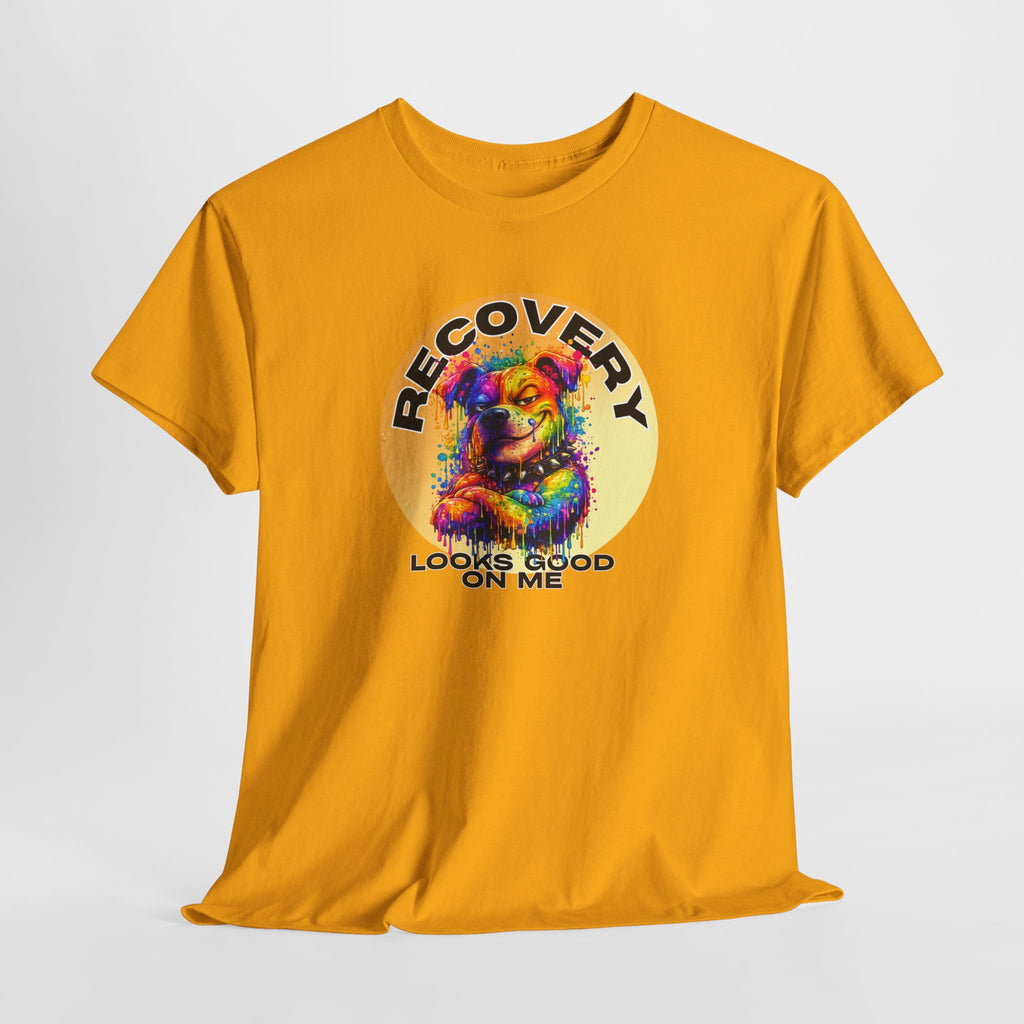 Reconvery Looks Good on Me - Color Splash Bulldog Recovery Tee