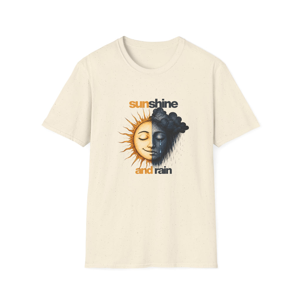 Sunshine and Rain Recovery T-Shirt | Sobriety Inspirational Tee