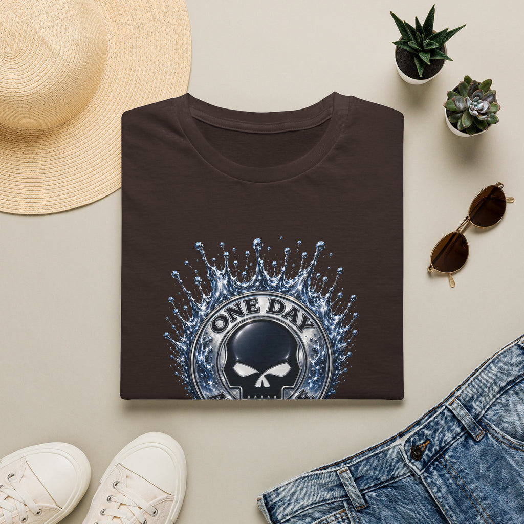 💧 One Day at a Time Liquid Steel Recovery Tee 💧