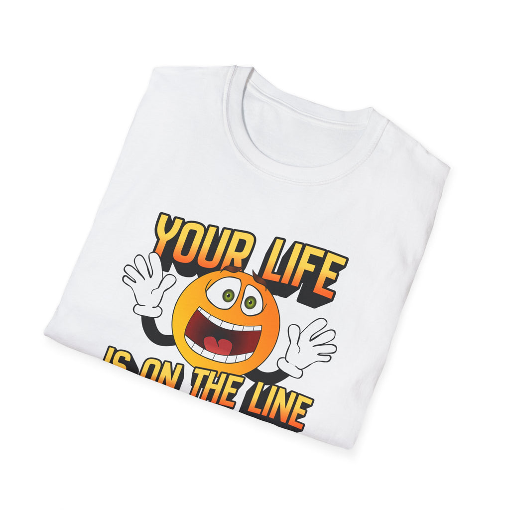 “Your Life Is On The Line – DPR Recovery Tee” – DPR Recovery Tee