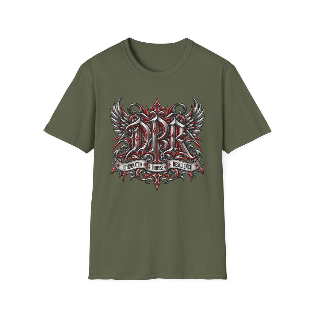 Determination Purpose Resilience T-Shirt – Bold Recovery & Sobriety Tee