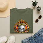 🔥 One Day at a Time Skull Flame Recovery Tee 🔥 – DPR Recovery Tee