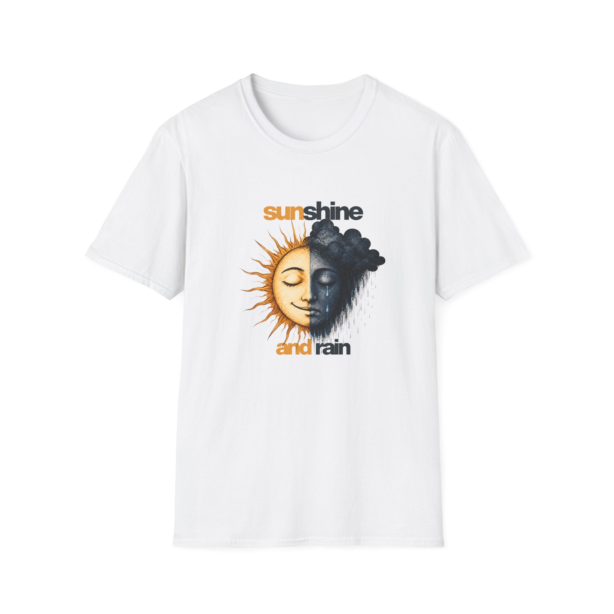 Sunshine and Rain Recovery T-Shirt | Sobriety Inspirational Tee