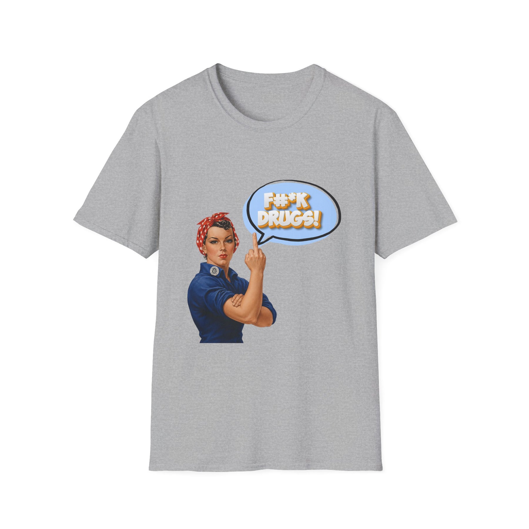 F#K Drugs Retro Recovery Tee