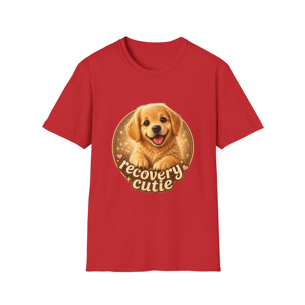 Recovery Cutie Puppy Tee – design detail | DPR Recovery Tees