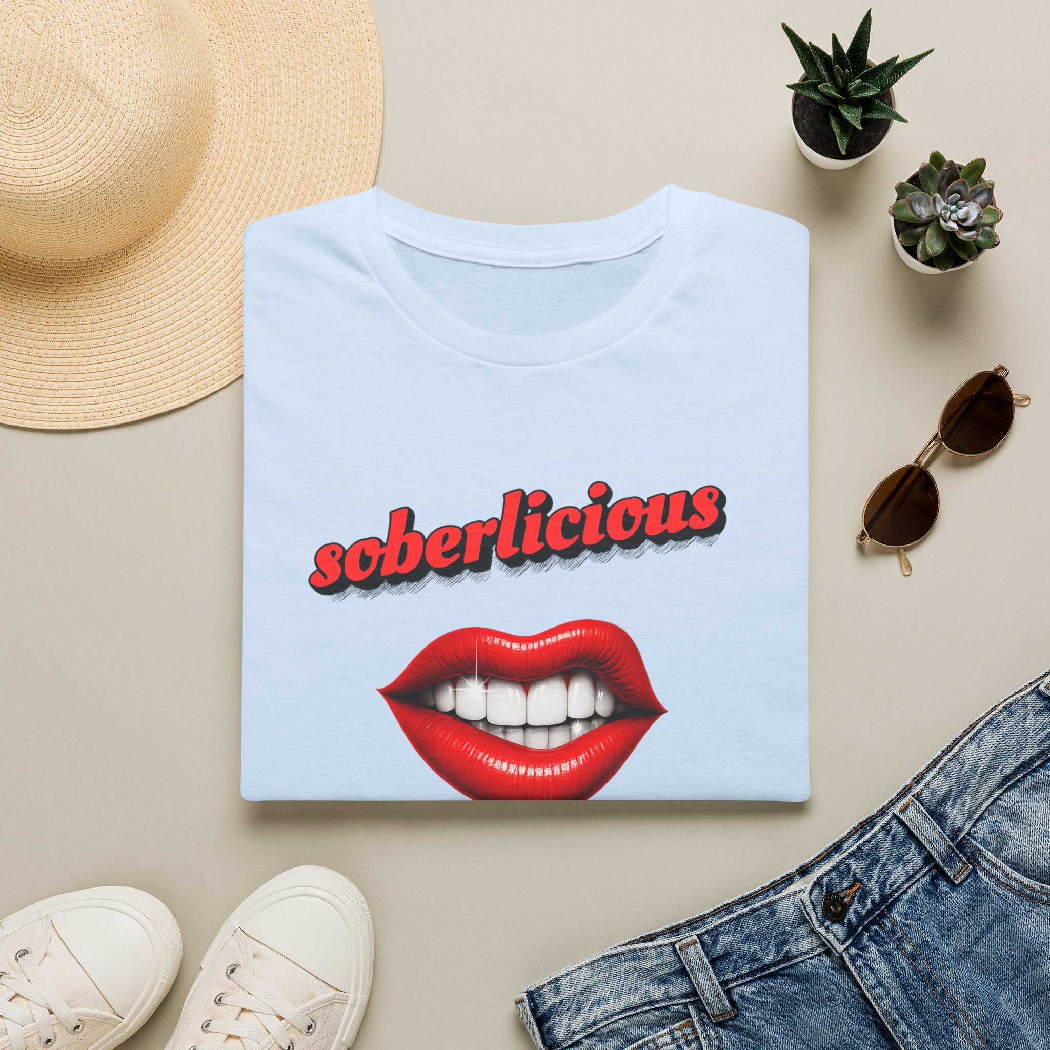 * ON SALE * Soberlicious Glam Recovery Tee