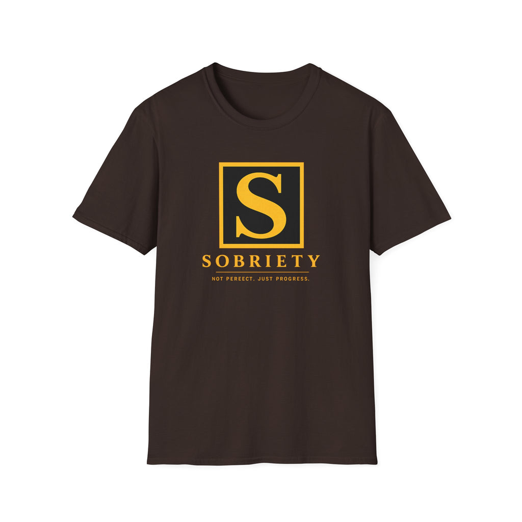 Sobriety – Not Perfect. Just Progress. Tee