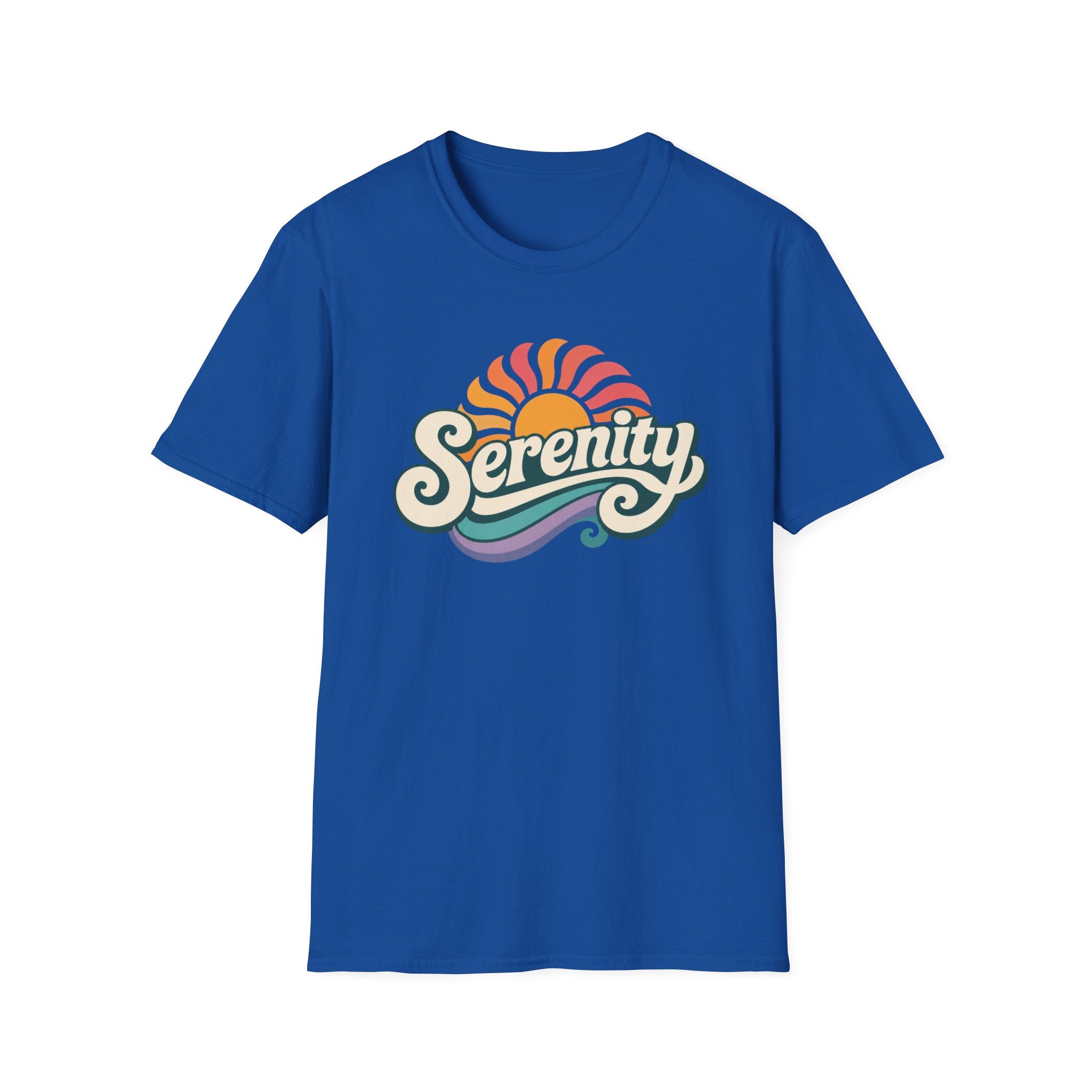 Serenity Retro Recovery Tee – Vintage Sober Lifestyle Shirt