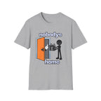 Nobody's Home Recovery Tee – design detail | DPR Recovery Tees