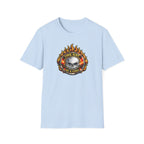 🔥 One Day at a Time Skull Flame Recovery Tee 🔥