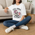 Choose Peace Still Sober Bitches Skeleton Recovery T-Shirt