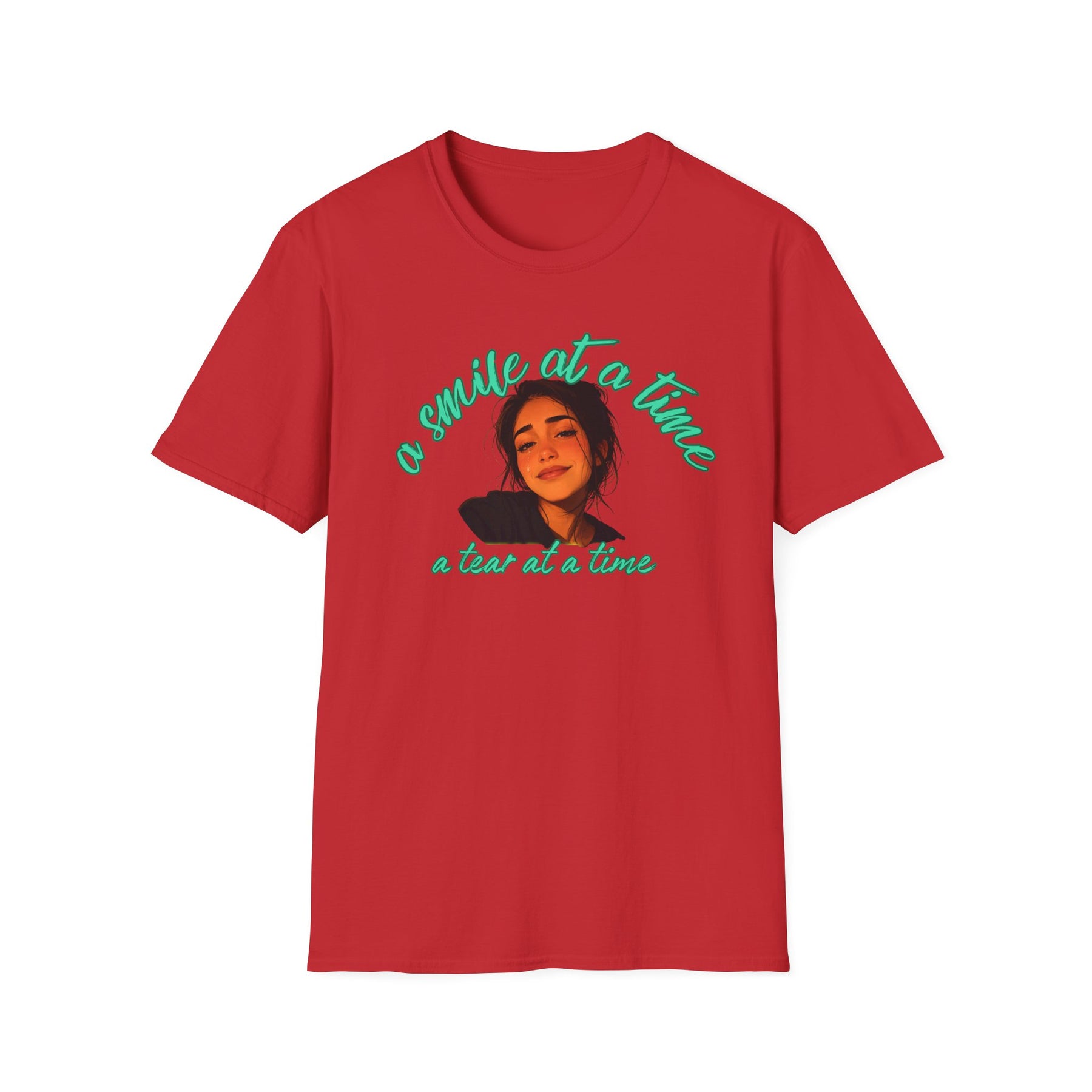One Smile at a Time, One Tear at a Time – Recovery & Sobriety Shirt – DPR Recovery Tee