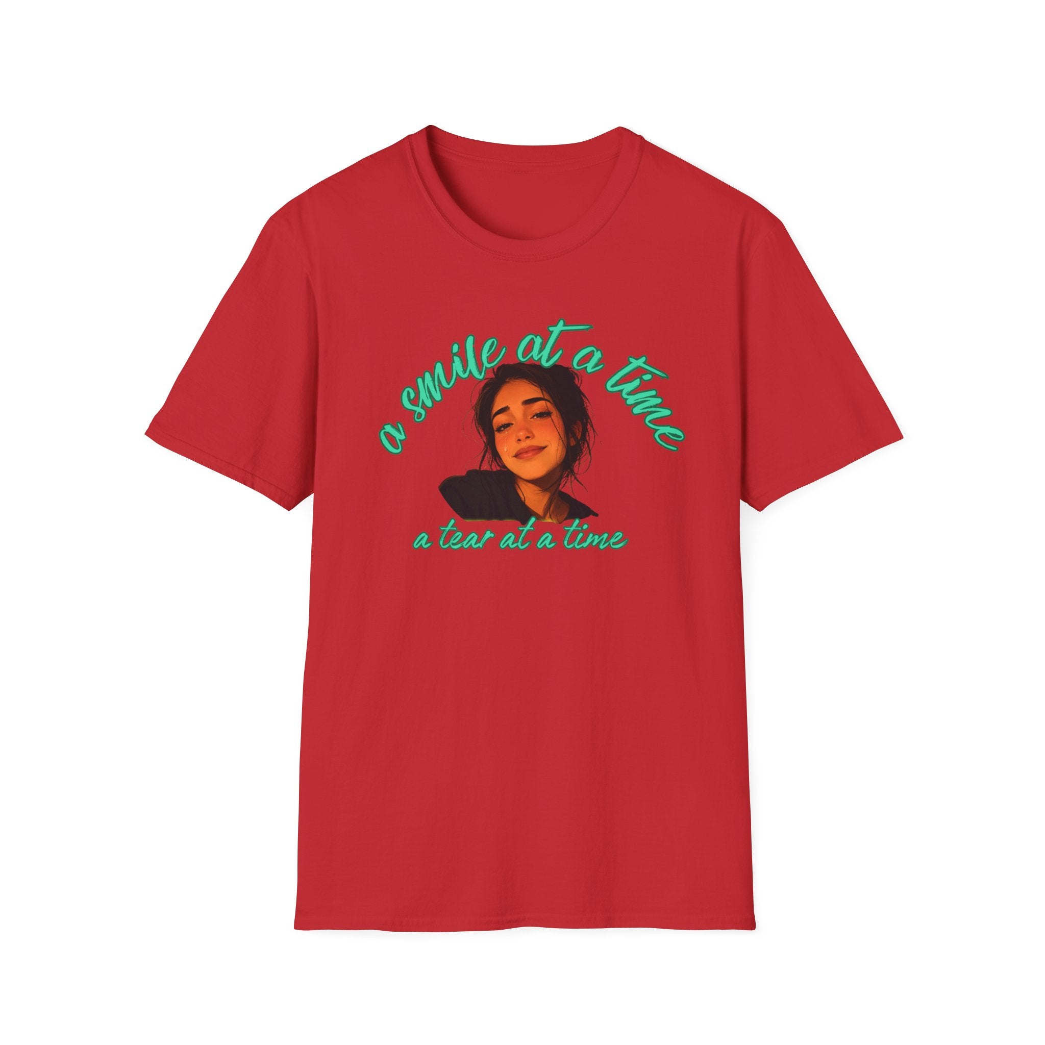 One Smile at a Time, One Tear at a Time – Recovery & Sobriety Shirt