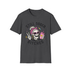 Still Sober Bitches Tee – design detail | DPR Recovery Tees
