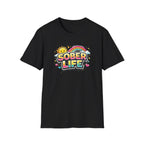Sober Life Tee – Colorful Trendy Recovery Shirt