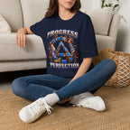 Progress Not Perfection Recovery T-Shirt – Sobriety, Growth & Rebuilding Tee