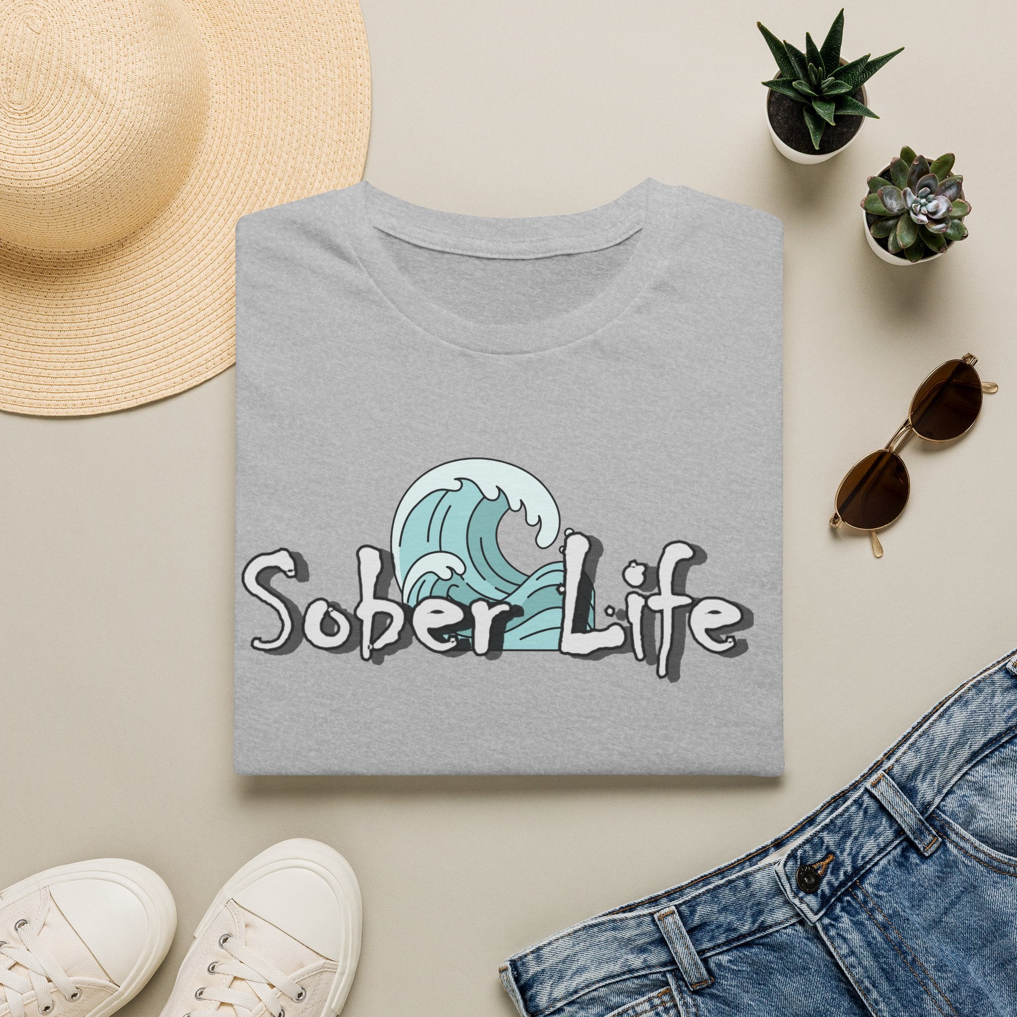 Ride the Sober Wave Tee